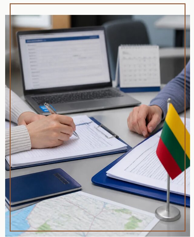 Профессиональное оформление визы в Литву для поездки в Кургане