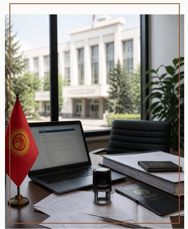 Оформление ВНЖ в Кыргызстане для жизни и работы в Кургане быстро
