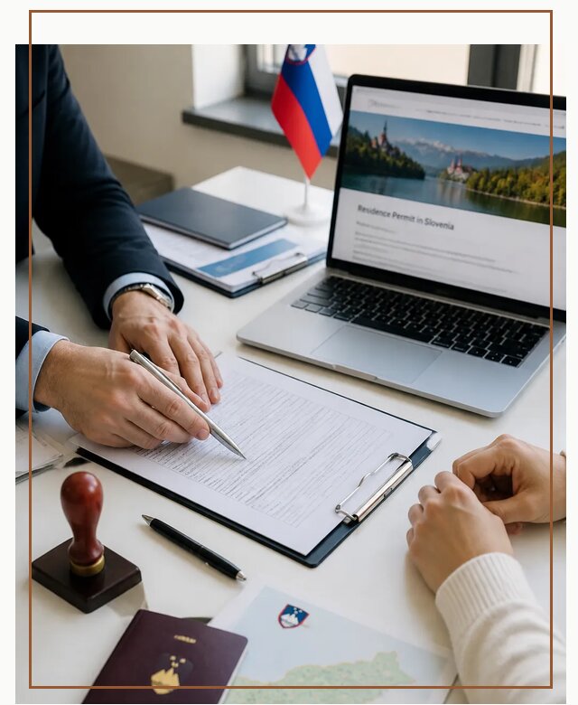 Оформление вида на жительство в Словении под ключ в Кургане