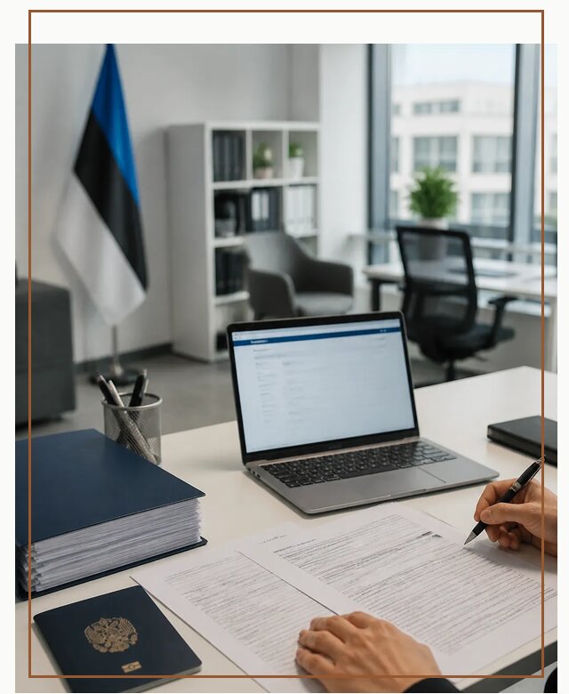 Оформление ВНЖ в Эстонии для переезда и легального проживания в Кургане