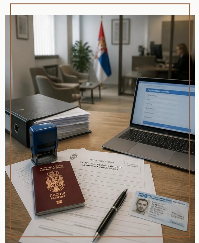 Оформление ПМЖ в Сербии для переезда в Кургане под ключ