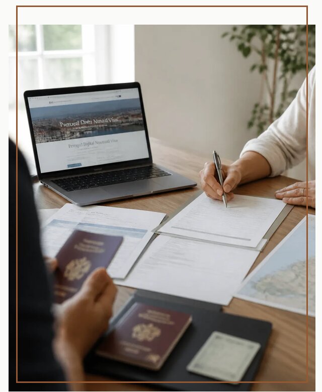 Оформление Digital Nomad и ВНЖ Португалии в Кургане